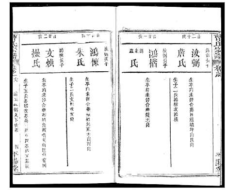 [曹]曹氏宗谱 (湖北) 曹氏家谱_八.pdf