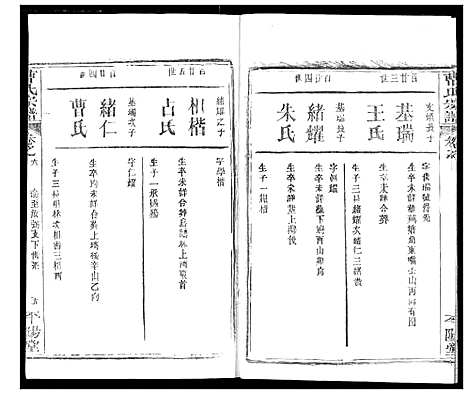 [曹]曹氏宗谱 (湖北) 曹氏家谱_八.pdf