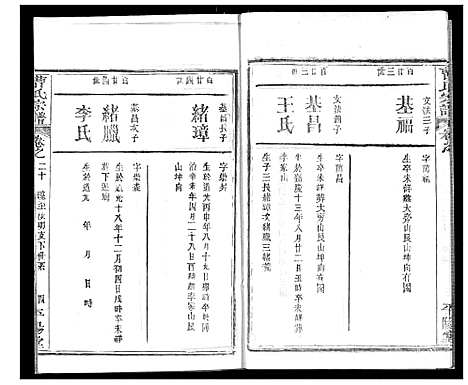 [曹]曹氏宗谱 (湖北) 曹氏家谱_二十二.pdf