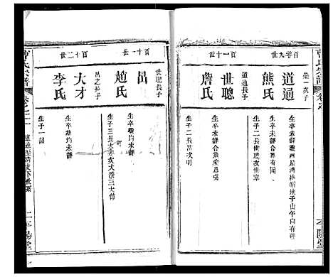 [曹]曹氏宗谱 (湖北) 曹氏家谱_二十三.pdf