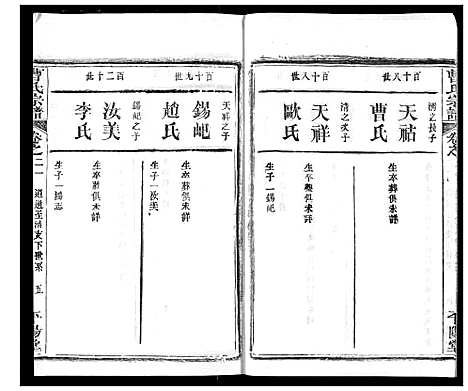 [曹]曹氏宗谱 (湖北) 曹氏家谱_二十三.pdf