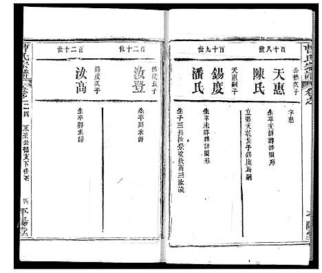 [曹]曹氏宗谱 (湖北) 曹氏家谱_二十六.pdf