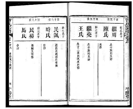 [曹]曹氏宗谱 (湖北) 曹氏家谱_二十八.pdf