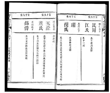 [曹]曹氏宗谱 (湖北) 曹氏家谱_三十二.pdf