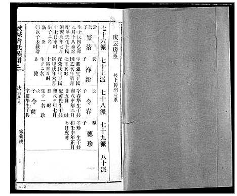 [曾]武城曾氏续修族谱 (湖北) 武城曾氏续修家谱_二十一.pdf