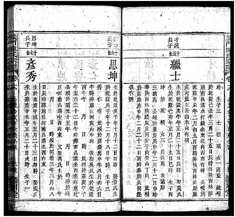 [陈]义门陈氏宗谱_27卷首2卷-Yi Men Chen Shi_义门陈氏宗谱 (湖北) 义门陈氏家谱_二十二.pdf