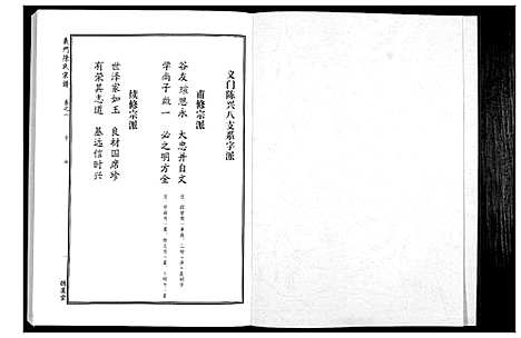 [陈]义门陈氏宗谱_4卷首1卷 (湖北) 义门陈氏家谱_二.pdf