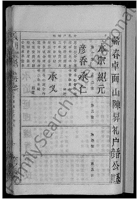 [陈]陈氏宗谱_义门宗谱 (湖北) 陈氏家谱_二.pdf