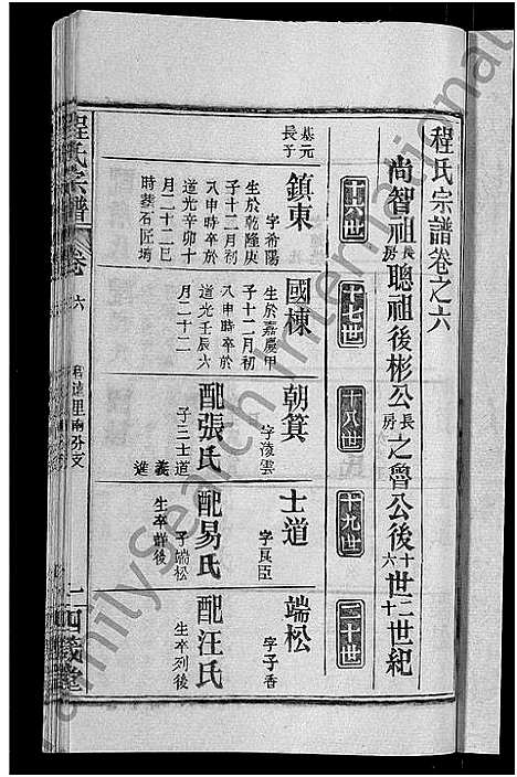 [程]程氏宗谱_23卷首3卷 (湖北) 程氏家谱_九.pdf