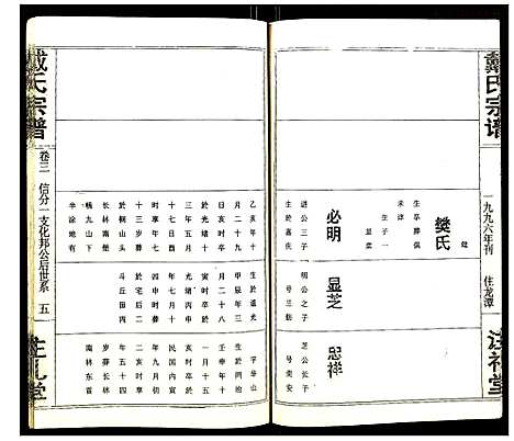 [戴]戴氏宗谱 (湖北) 戴氏家谱_四.pdf