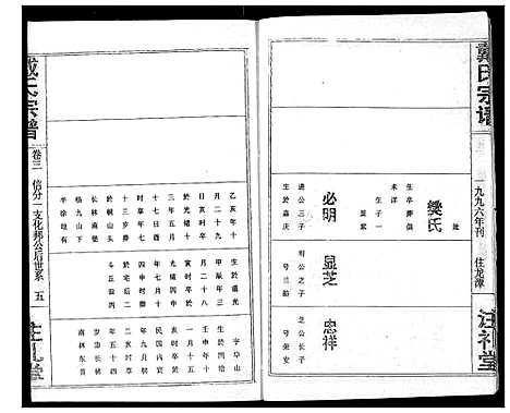 [戴]戴氏宗谱 (湖北) 戴氏家谱_五.pdf