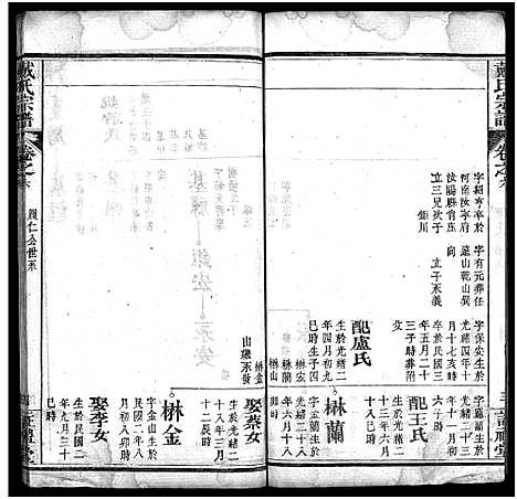 [戴]戴氏宗谱_8卷 (湖北) 戴氏家谱_六.pdf