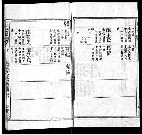 [邓]邓氏宗谱_12卷首1卷 (湖北) 邓氏家谱_五.pdf