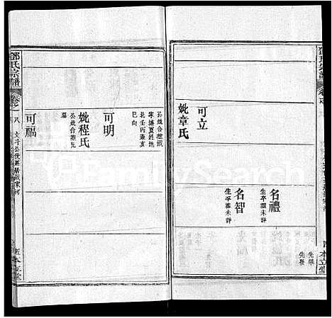 [邓]邓氏宗谱_12卷首1卷 (湖北) 邓氏家谱_十三.pdf