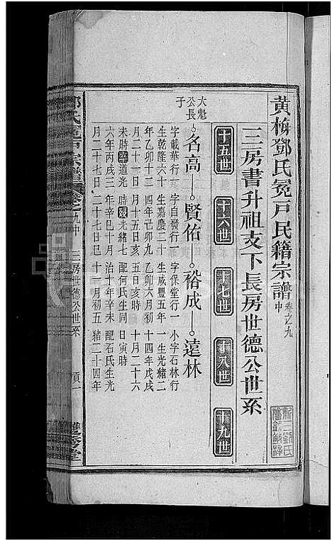 [邓]邓氏宗谱_16卷首末各1卷-黄梅邓氏冕户民籍宗谱_邓氏冕户宗谱 (湖北) 邓氏家谱_四.pdf