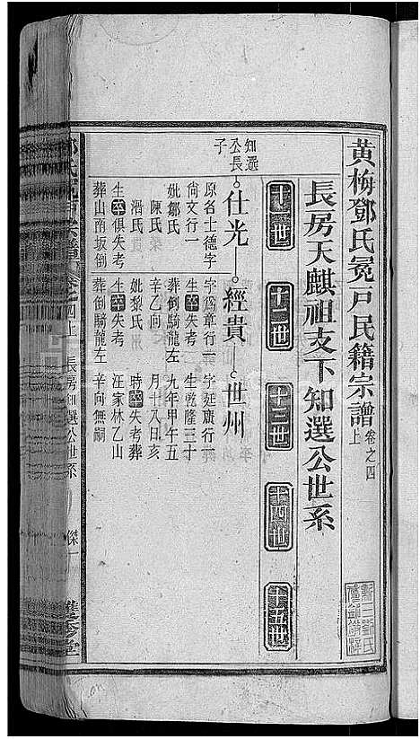 [邓]邓氏宗谱_16卷首末各1卷-黄梅邓氏冕户民籍宗谱_邓氏冕户宗谱 (湖北) 邓氏家谱_十一.pdf