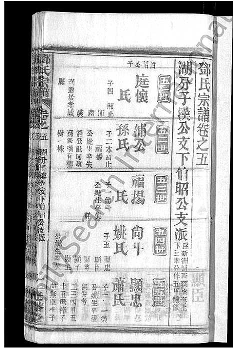 [邓]邓氏宗谱_22卷-南阳邓氏宗谱 (湖北) 邓氏家谱_六.pdf