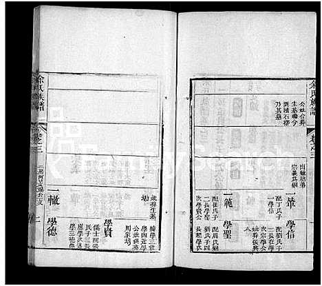 [余]余氏宗谱_13卷首1卷 (湖北) 余氏家谱_九.pdf