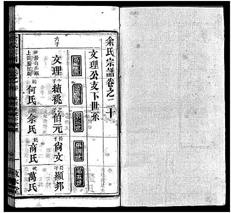 [余]余氏宗谱_22卷首3卷 (湖北) 余氏家谱_二十三.pdf