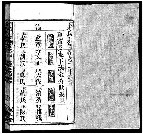 [余]余氏宗谱_22卷首3卷 (湖北) 余氏家谱_二十四.pdf