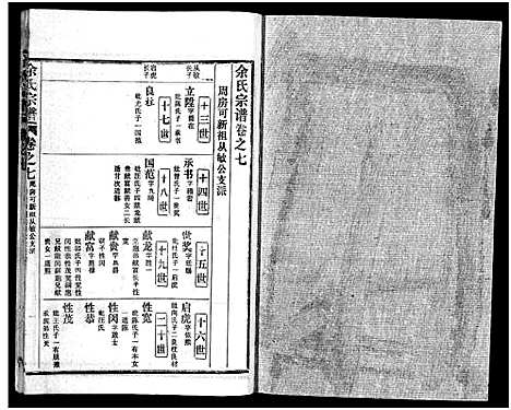 [余]余氏宗谱_28卷首6卷 (湖北) 余氏家谱_十五.pdf