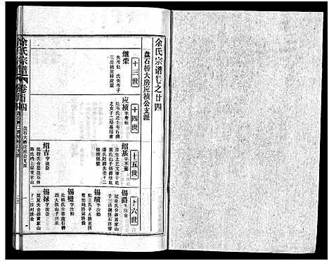 [余]余氏宗谱_28卷首6卷 (湖北) 余氏家谱_三十三.pdf