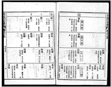 [余]余氏宗谱_28卷首6卷 (湖北) 余氏家谱_三十四.pdf