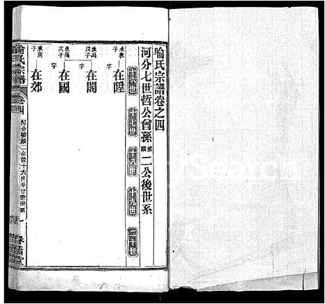 [喻]喻氏宗谱_24卷 (湖北) 喻氏家谱_四.pdf