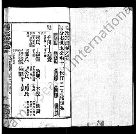 [喻]喻氏宗谱_24卷 (湖北) 喻氏家谱_五.pdf