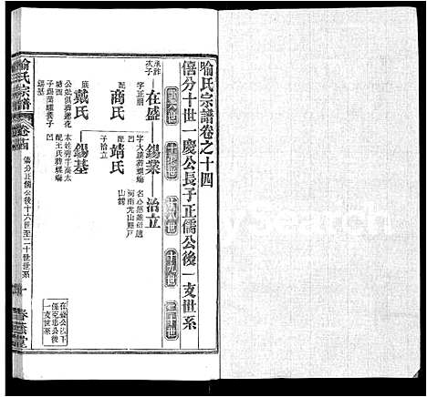 [喻]喻氏宗谱_24卷 (湖北) 喻氏家谱_八.pdf