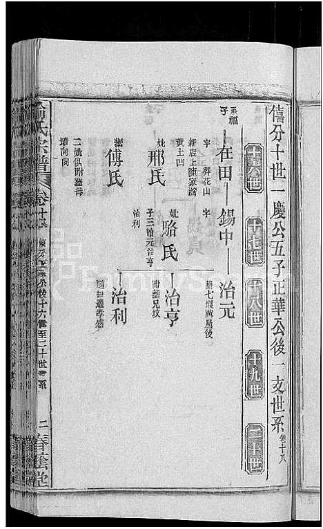 [喻]喻氏宗谱_28卷 (湖北) 喻氏家谱_十八.pdf