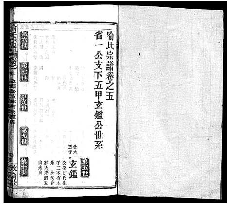 [喻]喻氏宗谱_5卷首1卷-喻氏续修宗谱 (湖北) 喻氏家谱_十一.pdf