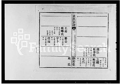 [袁]袁氏宗谱_16卷首3卷 (湖北) 袁氏家谱_二.pdf