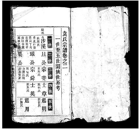 [袁]袁氏宗谱_4卷-Yuan Shi (湖北) 袁氏家谱_二.pdf