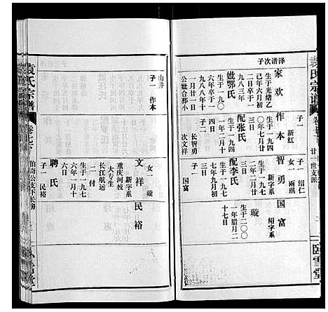 [袁]袁氏宗谱_10卷首2卷 (湖北) 袁氏家谱_十一.pdf