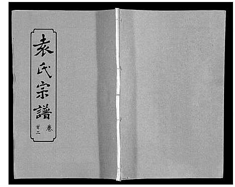 [袁]袁氏宗谱_24卷首4卷首1卷 (湖北) 袁氏家谱_二.pdf