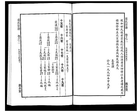 [袁]袁氏宗谱_24卷首4卷首1卷 (湖北) 袁氏家谱_七.pdf