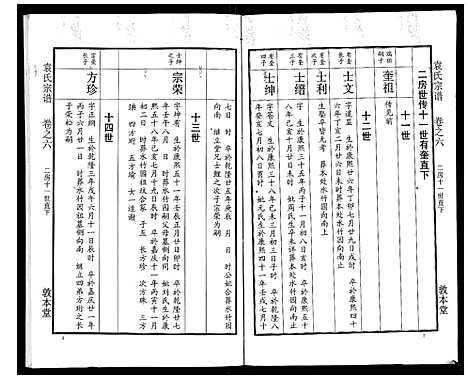 [袁]袁氏宗谱_24卷首4卷首1卷 (湖北) 袁氏家谱_十一.pdf