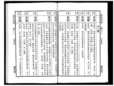 [袁]袁氏宗谱_24卷首4卷首1卷 (湖北) 袁氏家谱_十七.pdf