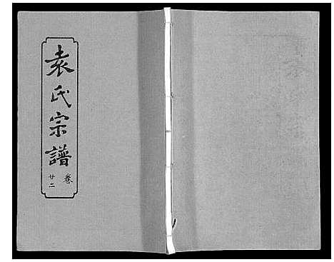 [袁]袁氏宗谱_24卷首4卷首1卷 (湖北) 袁氏家谱_二十七.pdf