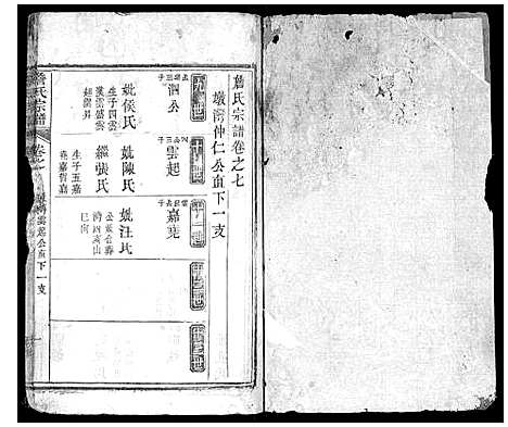 [詹]詹氏宗谱 (湖北) 詹氏家谱_五.pdf