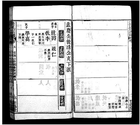 [詹]詹氏宗谱_23卷-Zhan Shi (湖北) 詹氏家谱_三.pdf