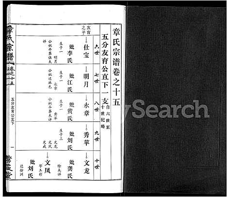 [章]章氏宗谱_15卷首2卷 (湖北) 章氏家谱_九.pdf