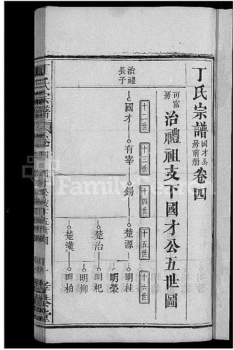 [丁]丁氏宗谱_13卷首3卷 (湖北) 丁氏家谱_十三.pdf