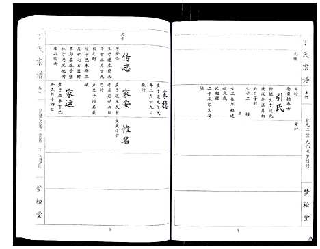 [丁]丁氏宗谱_24卷首1卷 (湖北) 丁氏家谱_六.pdf