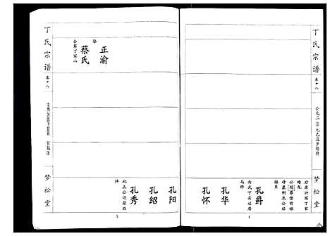 [丁]丁氏宗谱_24卷首1卷 (湖北) 丁氏家谱_十八.pdf