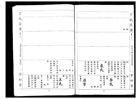 [丁]丁氏宗谱_24卷首1卷 (湖北) 丁氏家谱_十八.pdf