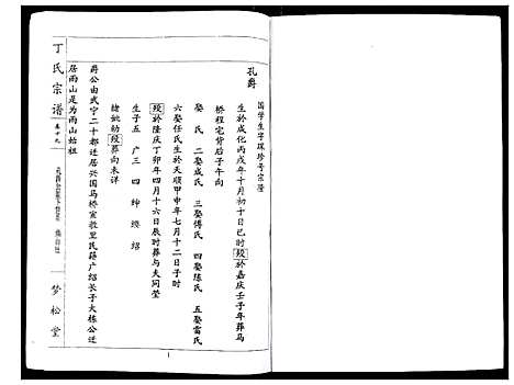 [丁]丁氏宗谱_24卷首1卷 (湖北) 丁氏家谱_十九.pdf