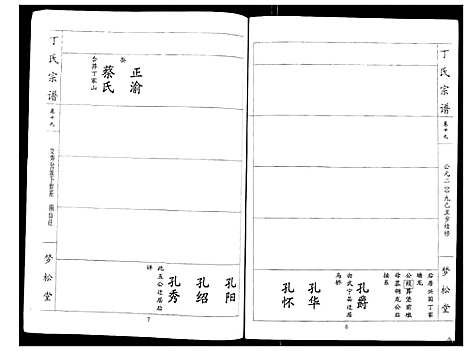 [丁]丁氏宗谱_24卷首1卷 (湖北) 丁氏家谱_十九.pdf