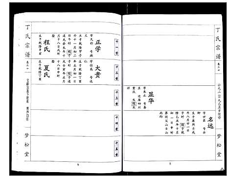 [丁]丁氏宗谱_24卷首1卷 (湖北) 丁氏家谱_二十.pdf